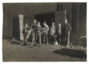 Fábrica de garrafas de Woodbury de Lewis Wickes Hine