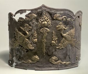 Silver and parcel gilt Coroa Imperial, Dinastia Liao, 10º-11º século