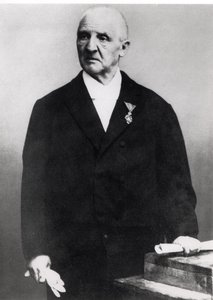 Anton Bruckner (1824-96) (foto a p/b) de Unbekannt Unbekannt