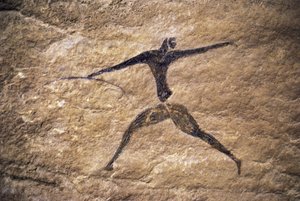 Archer, pintura rupestre, Tassili n