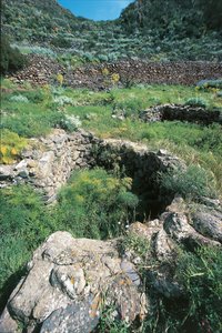 Itália, Região Sicília, Província de Messina, Ilha Filicudi, Capo Graziano, Ruínas de aldeia pré-histórica de Unbekannt Unbekannt