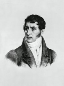 Retrato de Alessandro Manzoni (1785-1873), escritor, poeta e dramaturgo italiano, gravura de Unbekannt Unbekannt