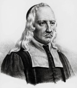 Retrato de Giovanni Alfonso Borelli (1608-1679), matemático italiano, astrônomo, filósofo, fisiologista, gravador de Unbekannt Unbekannt