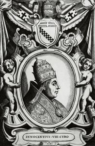 Retrato do Papa Inocêncio VIII (Giovanni Battista Cybo de Unbekannt Unbekannt
