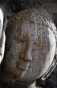 Sri Lanka, Cidade Antiga de Polonnaruwa, Gal Vihara, estátua de Buda reclinada de Unbekannt Unbekannt