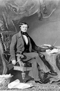 Thomas Brassey, empreiteiro e engenheiro ferroviário britânico, c 1830s de Unbekannt Unbekannt