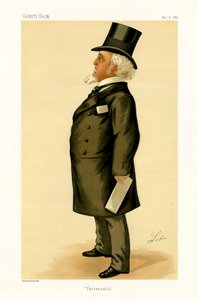 Edmund Tattersall - retrato de pé de Liborio Prosperi