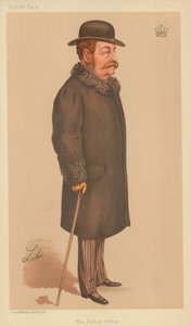 Conde de Sefton, 3 de maio de 1894, desenho animado da Vanity Fair