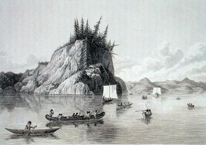 Expedition Crossing Lake Prosperous, 30 de maio de Lieutenant (after) Hood