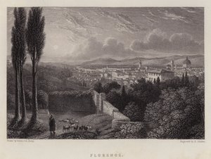 Florença (cor litho) de Lieutenant Colonel (after) Batty