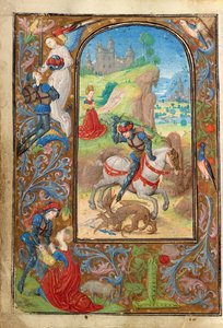 São Jorge e o Dragão de Lieven van Lathem