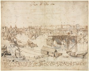 Dezoito Vistas de Roma: A Ponte Rotto de Lievin Cruyl