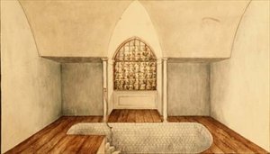 A Sala de Banho Frio em Aynhoe