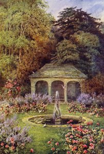 The Pool Garden (cor litho)