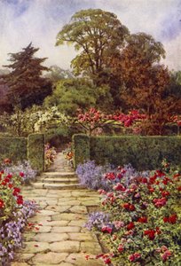The Rose Walk (cor litho)