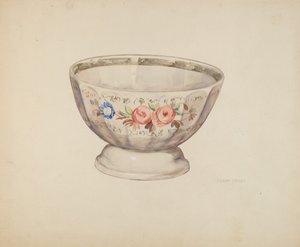 Bowl, c. 1937. de Lillian Causey