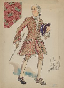 Fato de Homem, c. 1936.