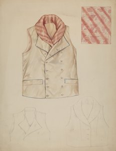 Colete, c. 1937. de Lillian Causey