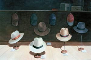 Loja de chapéus, 1990