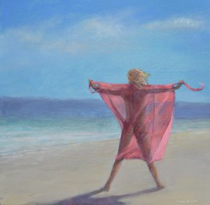 Sari Rosa na Praia de Lincoln Seligman