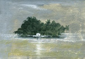 Taprabane (acrílico sobre papel)