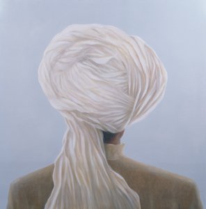 Turbante branco