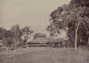 Rangoon: Mission House em Kemindine de Linnaeus Tripe