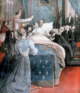 A morte do conde de Paris, Inglaterra, 1894