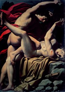 A Morte de Abel (óleo sobre tela)