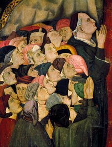 Virgem da Misericórdia, detalhe, c.1320