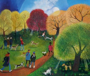 Diário Constitucional, 2015, (tintas acrílicas sobre papel) de Lisa Graa Jensen