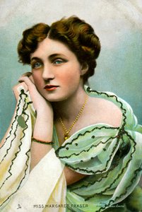 Margaret Fraser, atriz, 1906.