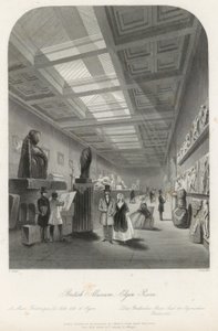 Sala de Elgin no Museu Britânico de Llewellyn Jewitt