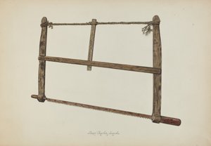 Coopersmith Saw, 1938. de Lloyd Charles Lemcke