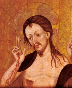 Ressurreição, detalhe, início do século XV (tempera)