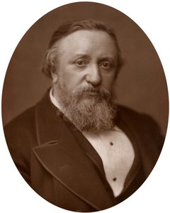 Benjamin Ward Richardson, médico e escritor britânico sobre história médica, 1883. de Lock and Whitfield