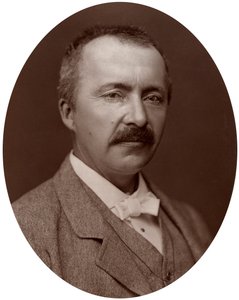 Dr. Heinrich Schliemann, arqueólogo homérico alemão, 1877.