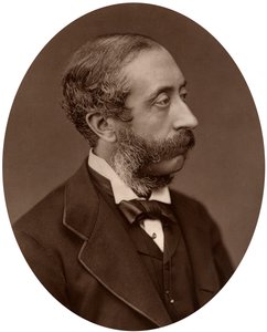Conde de Carnarvon, Presidente da Sociedade de Antiquários, 1880. de Lock and Whitfield