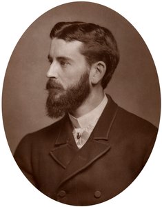 Frank Dicksee, ARA, pintor e ilustrador inglês, 1883. de Lock and Whitfield