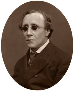 Henry Fawcett, MP, professor de economia política na Universidade de Cambridge, 1876. de Lock and Whitfield
