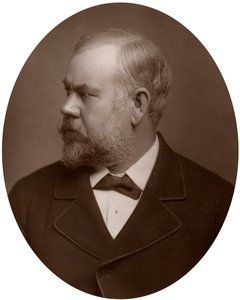 Henry Hugh Armstead, RA, escultor e ilustrador britânico, 1883. de Lock and Whitfield