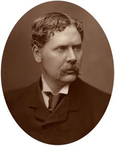 Marcus Stone, artista e associado da Royal Academy, 1882. de Lock and Whitfield