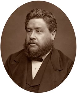 Reverendo Charles Haddon Spurgeon, pastor do Tabernáculo Metropolitano, 1880. de Lock and Whitfield