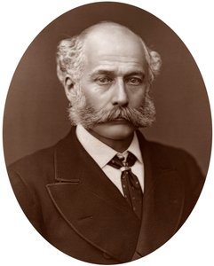 Sir Joseph Bazalgette, CB, engenheiro civil britânico, 1877. de Lock and Whitfield