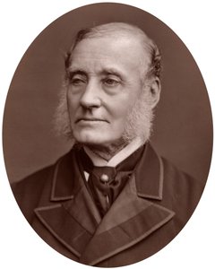 Sir Rutherford Alcock, diplomata britânico e presidente da Royal Geographic Society, 1877. de Lock and Whitfield