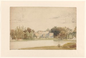 A casa De Pauw em Wassenaar de Lodewijk Johannes Kleijn