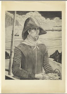 Bretonse visser
Pêcheur Breton II (título original) de Lodewijk Schelfhout (signed by artist)