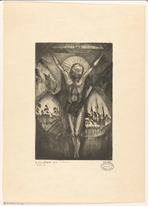 Cristo na cruz
Le Christ I (título original sobre o objecto) de Lodewijk Schelfhout (signed by artist)