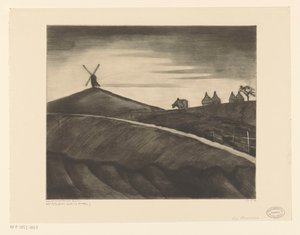 Paisagem montanhosa com boi lavrador perto de Etikhove
La Charrue (título original) de Lodewijk Schelfhout (signed by artist)