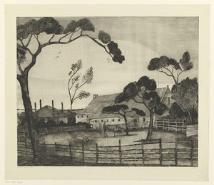 Paisagem holandesa com quinta e prado
Paga Hollandais (título original) de Lodewijk Schelfhout (signed by artist)